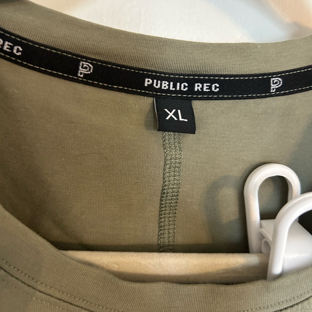 Public Rec Sleeveless Olive Mini Dress - Picture 3 of 9